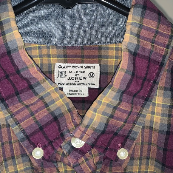 Men’s J. Crew size large button up - Picture 2 of 3